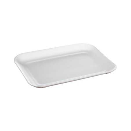 Vassoio polistirolo espanso 208 giallo non drenante 352x260 H25 mm carni formaggi | Crovegli
