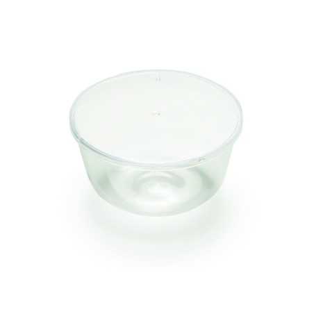 Contenitore zuccotto PS trasparente diam. 11 cm 300 g | Crovegli