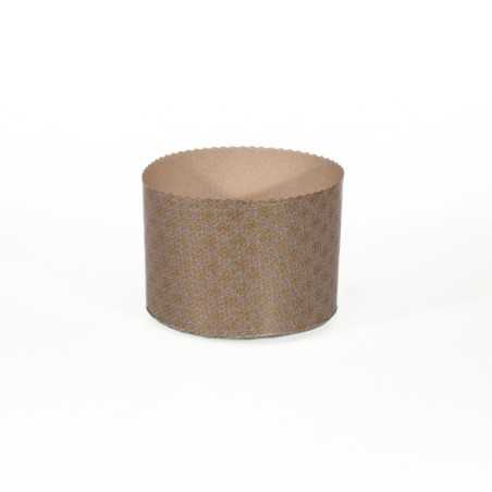 Forma panettone alto carta forno 500 g Ø 13,5 cm H 9,5 cm | Crovegli