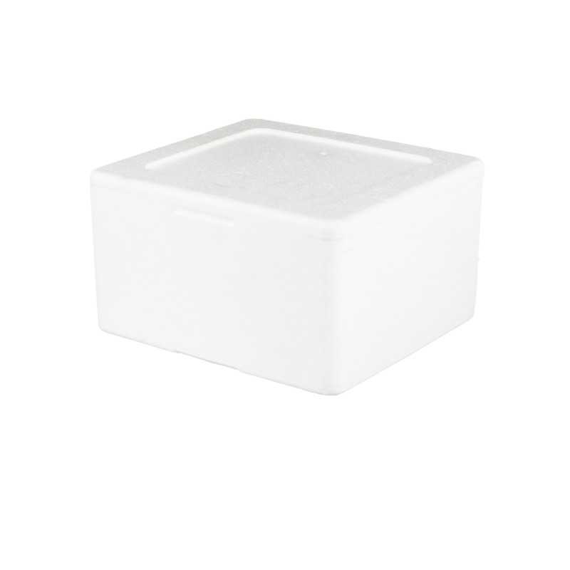 Scatola termica EPS bianco GN 33x53,5 cm H 28 cm alimenti | Crovegli
