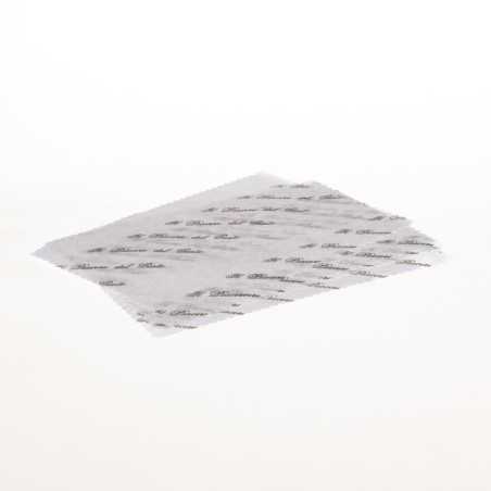 Coprivassoio carta antigrasso bianco damascato 30x40 cm contatto alimenti | Crovegli