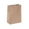 Borsa carta avana manico piattino 32+16x44 cm | Crovegli