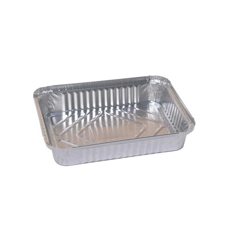 Contenitore alluminio 129 rettangolare 22,5x17,5 cm | Crovegli