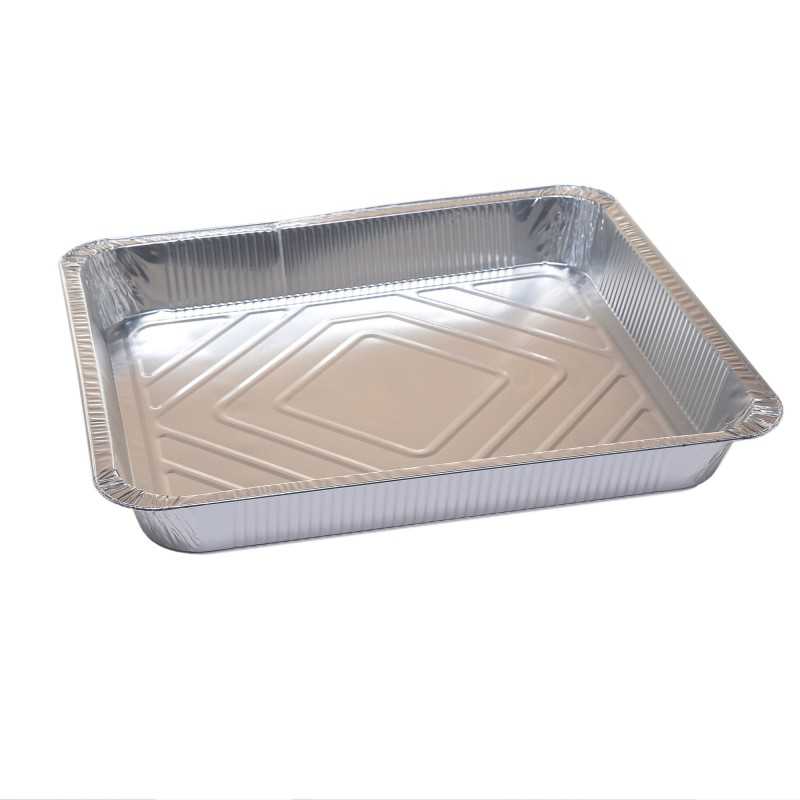 Contenitore alluminio 210 rettangolare 28,5x34,5 cm | Crovegli