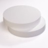 Base polistirolo bianco rotonda Ø 30 cm H 5 cm torte monumentali pasticceria | Crovegli