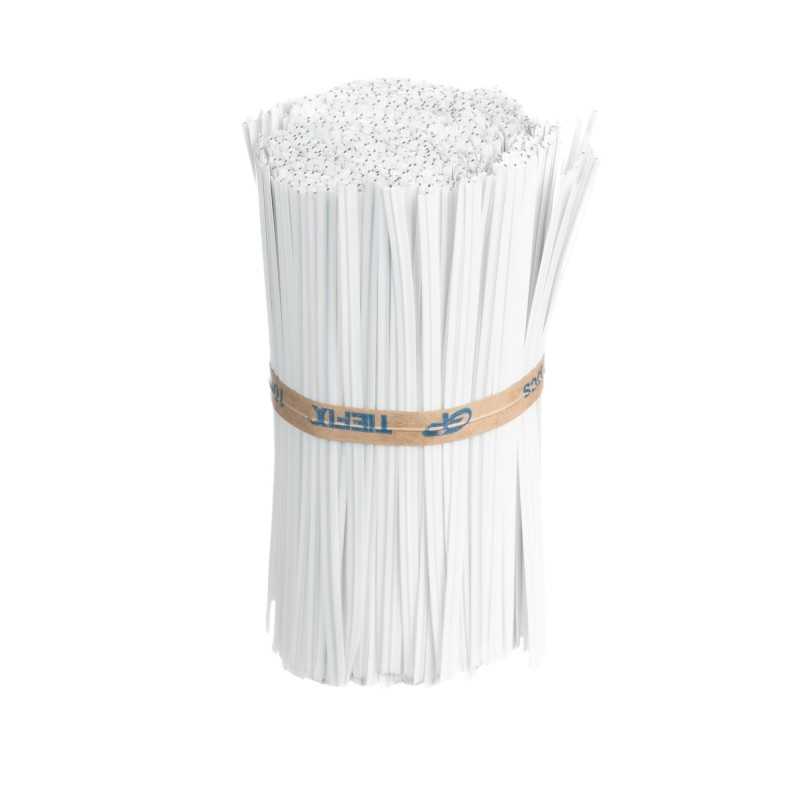 Laccetti Legofix bianchi 10 cm chiusura sacchetti | Crovegli