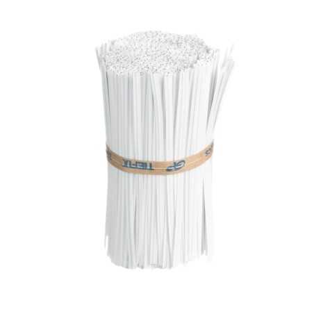 Laccetti Legofix bianchi 10 cm chiusura sacchetti | Crovegli