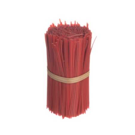 Laccetti Legofix rossi 10 cm chiusura sacchetti | Crovegli