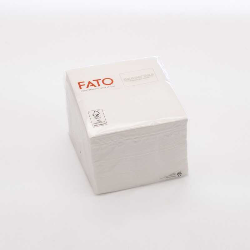 Tovagliolo carta bianco 2 veli 24x24 cm bar buffet | Crovegli