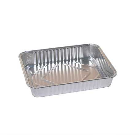 Contenitore alluminio 111 rettangolare 22,6x17,6 cm | Crovegli