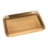 Vassoio cartone oro n.7 25,5x33 cm pasticceria gelateria | Crovegli