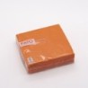 Tovagliolo carta 2 veli 33x33 cm arancione bar ristorazione | Crovegli