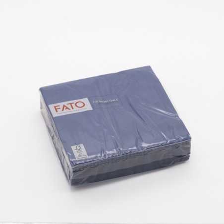 Tovagliolo carta 2 veli 33x33 cm blu notte bar ristorazione | Crovegli