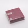 Tovagliolo carta 2 veli 33x33 cm bordeaux bar ristorazione | Crovegli