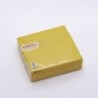 Tovagliolo carta 2 veli 33x33 cm giallo bar ristorazione | Crovegli