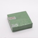 Tovagliolo carta 2 veli 33x33 cm verde smeraldo | 50 pezzi