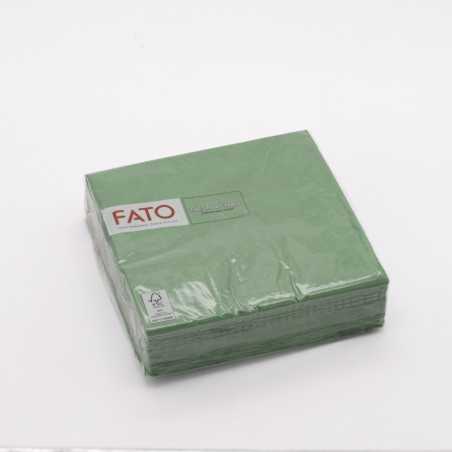 Tovagliolo carta 2 veli 33x33 cm verde smeraldo bar ristorazione | Crovegli