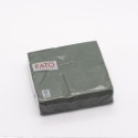 Tovagliolo carta 2 veli 33x33 cm verde foresta | 50 pezzi