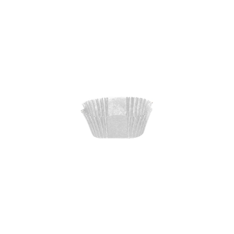 Pirottini quadrati 1Q carta antiaderente bianchi 35x35 H16,5 mm | Crovegli