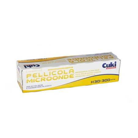 Pellicola per microonde trasparente h 30 cm x 300 m | Crovegli