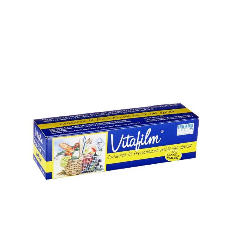 Pellicola alimenti Vitafilm h 30 cm x 300 m rotolo sfuso | Crovegli