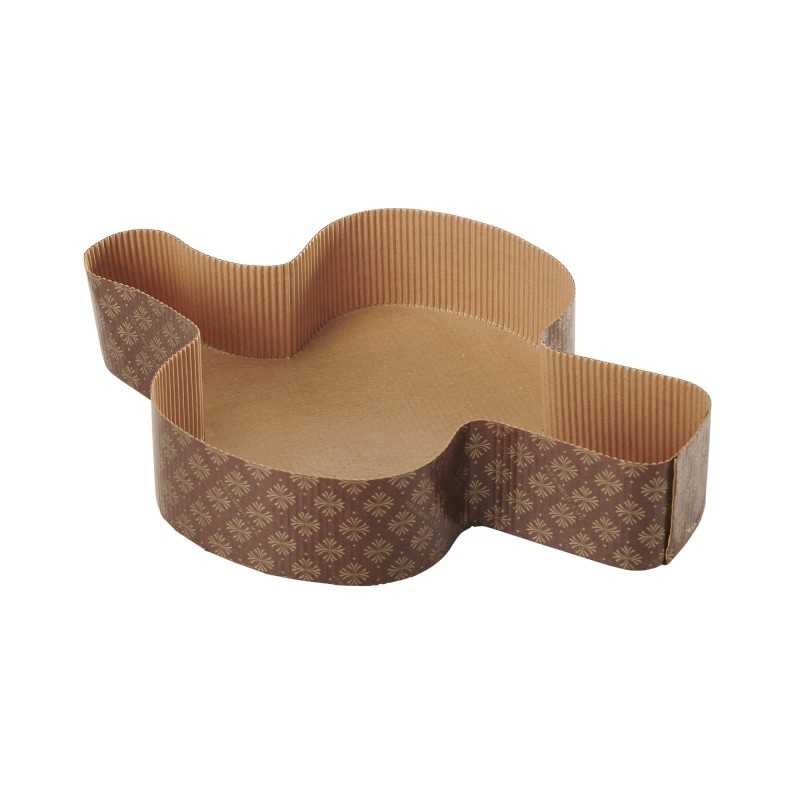 Forma cottura colomba cartoncino 100 g 105x150 mm | Crovegli