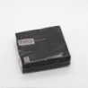 Tovagliolo carta 2 veli 40x40 cm nero bar ristorazione | Crovegli