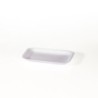 Vassoio polistirolo espanso 202 bianco non drenante 200x135 H18 mm carni formaggi | Crovegli