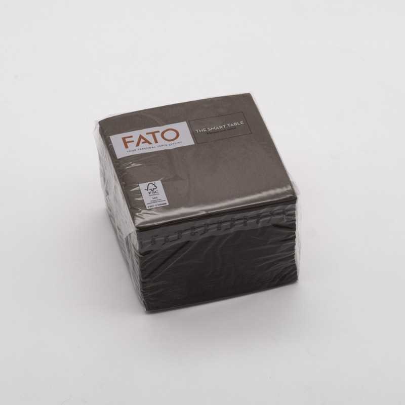 Tovagliolo carta cioccolato 2 veli 24x24 cm bar buffet | Crovegli