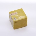 Tovagliolo carta giallo 2 veli 24x24 cm | 100 pezzi