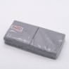 Tovagliolo carta grigio 2 veli 24x24 cm bar buffet | Crovegli