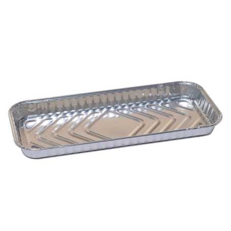 Contenitore alluminio 191 rettangolare 31,4x13,6 cm | Crovegli