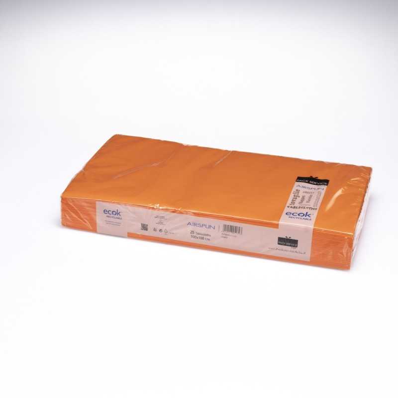 Tovaglia coprimacchia TNT idrorepellente 100x100 cm arancio | Crovegli
