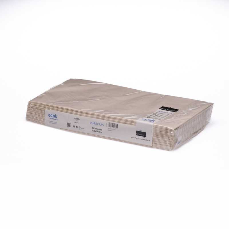 Tovaglia coprimacchia TNT idrorepellente 100x100 cm beige | Crovegli