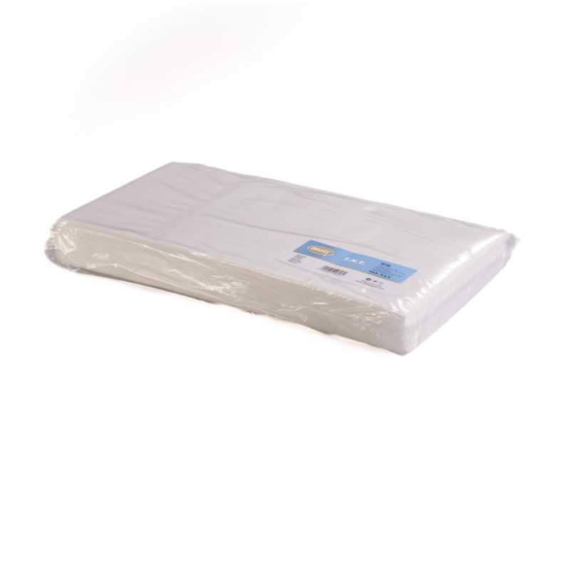 Tovaglia coprimacchia TNT idrorepellente 100x100 cm bianca | Crovegli
