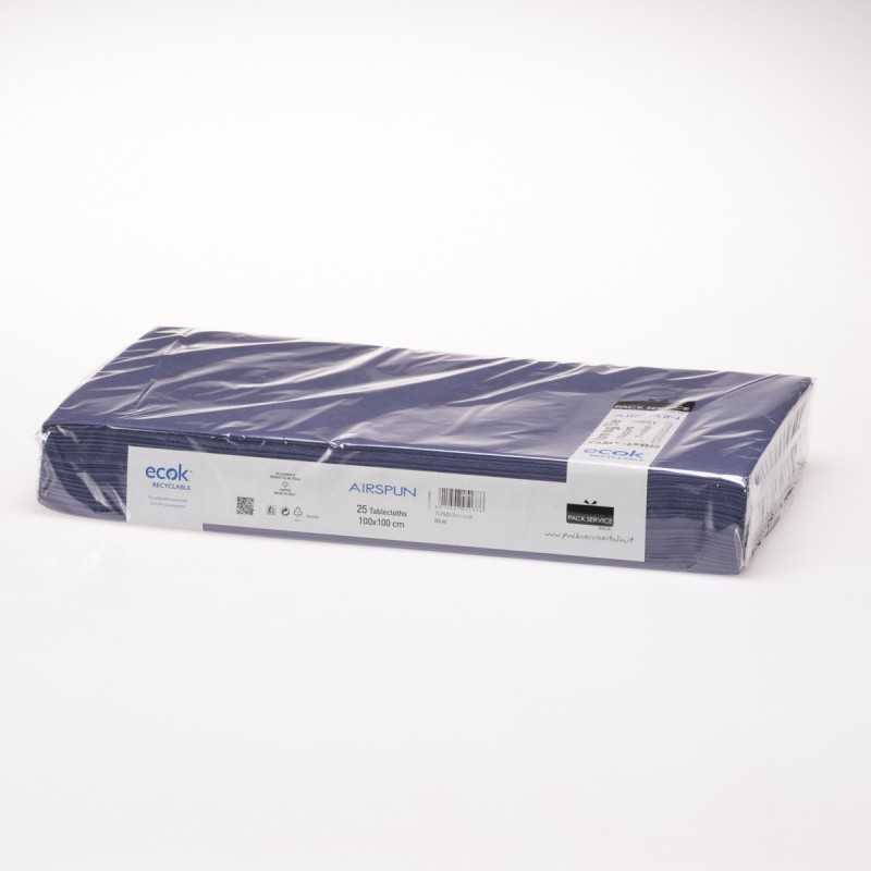 Tovaglia coprimacchia TNT idrorepellente 100x100 cm blu | Crovegli