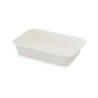 Vaschetta cellulosa VS40P termosaldabile 143x210 H40 2 porzioni microonde | Crovegli