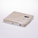 Tovaglia TNT idrorepellente sabbia 140x140 cm | 10 pezzi
