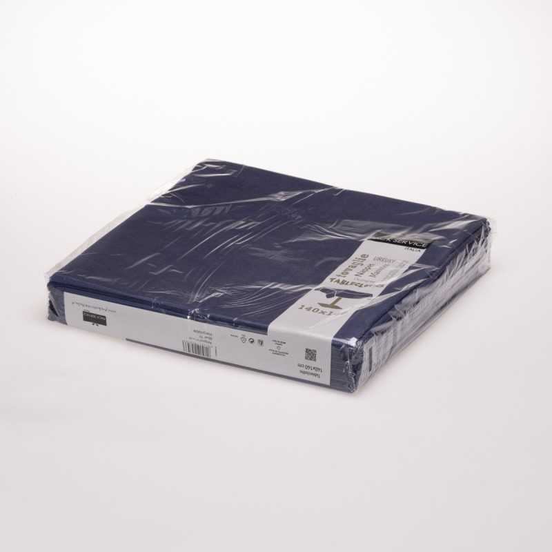 Tovaglia TNT idrorepellente blu oltremare 140x140 cm monouso | Crovegli