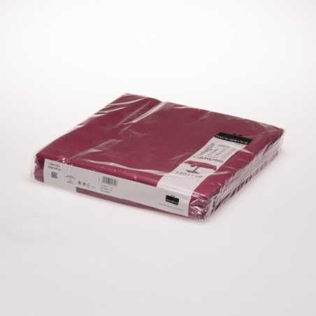 Tovaglia TNT idrorepellente bordeaux 140x140 cm monouso | Crovegli