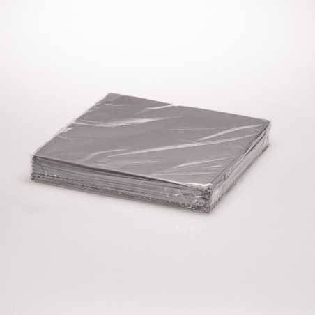 Tovaglia TNT idrorepellente grigio antracite 140x140 cm monouso | Crovegli
