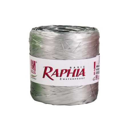 Raphia sintetica 5 mm x 200 m argento | Crovegli