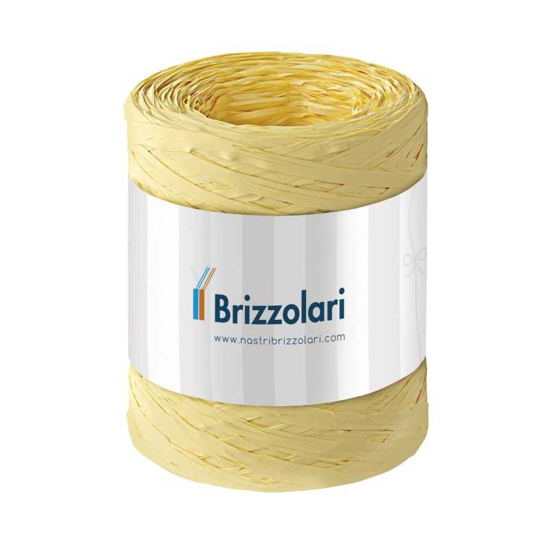 Raphia sintetica 5 mm x 200 m limone | Crovegli