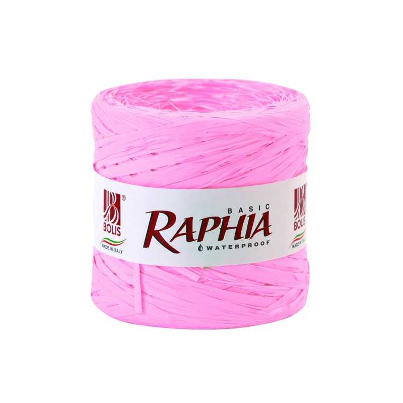 Raphia sintetica 5 mm x 200 m rosa | Crovegli