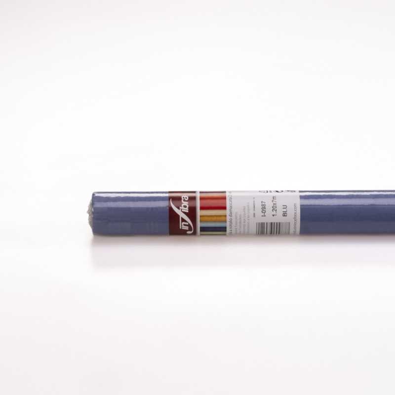 Tovaglia rotolo carta blu 120x7 m ristorazione | Crovegli