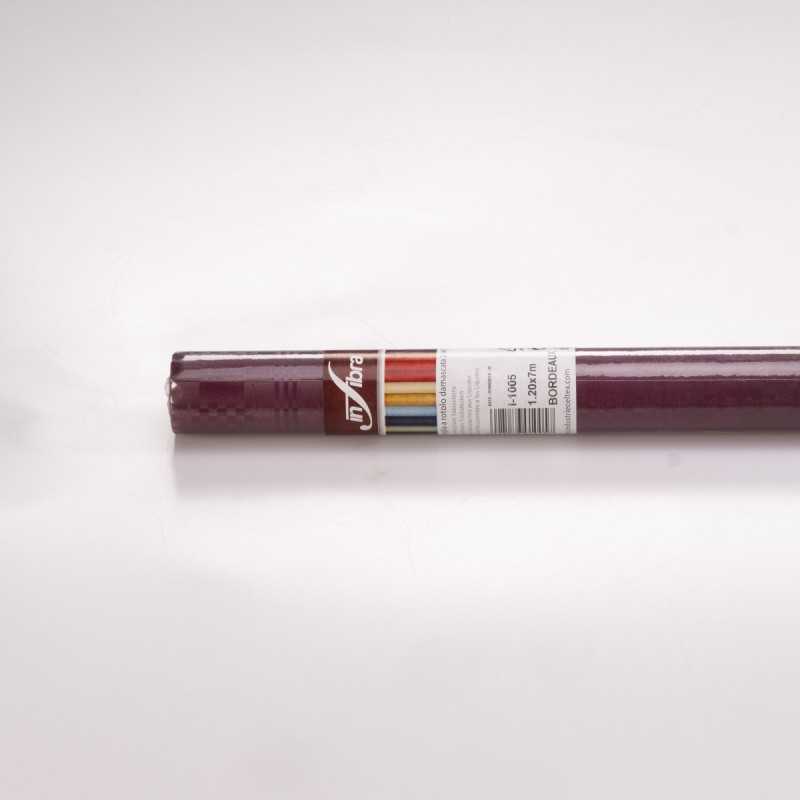 Tovaglia rotolo carta bordeaux 120x7 m ristorazione | Crovegli