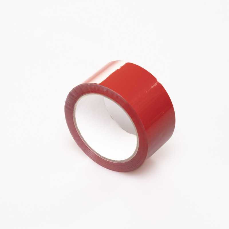 Nastro acrilico rosso 50 mm x 66 m tendinastro manuale imballaggio | Crovegli