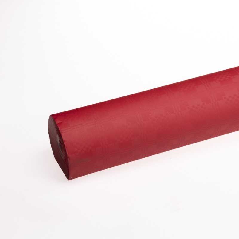 Tovaglia rotolo carta rossa 120x50 m ristorazione | Crovegli