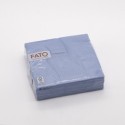 Tovagliolo carta 2 veli 33x33 cm azzurro | 50 pezzi