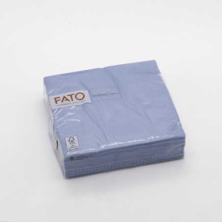 Tovagliolo carta 2 veli 33x33 cm azzurro bar ristorazione | Crovegli